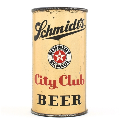 Schmidts City Club Beer Flat Top IRTP 130-3 BRIGHT