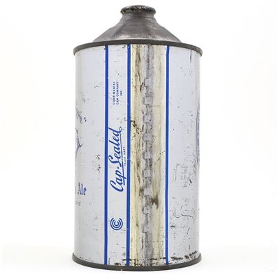 Schmidts Cream Ale Quart Cone Top PHILA IN ARC 218-15 TIGER