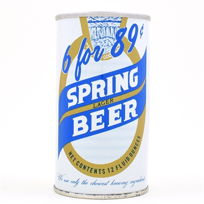 Spring Beer Pull Tab MAIER GOLD ENAMEL 125-18 OUTSTANDING