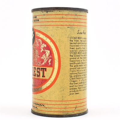 Storz Gold Crest Beer Flat Top 137-16