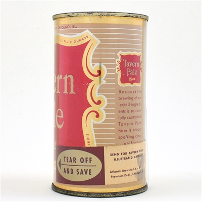 Tavern Pale Beer L138-20 TEAR OFF COUPON