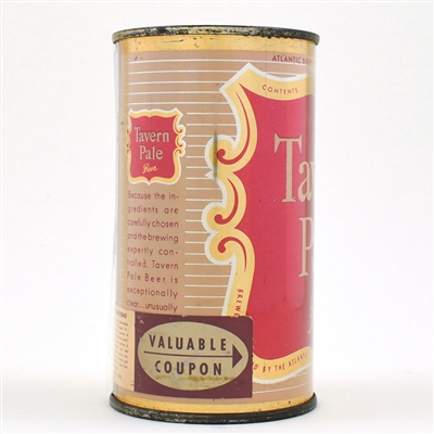 Tavern Pale Beer L138-20 TEAR OFF COUPON