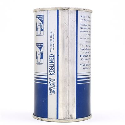 Town Club Beer Instructional Flat Top STAR 139-19 OI 788 EXCELLENT