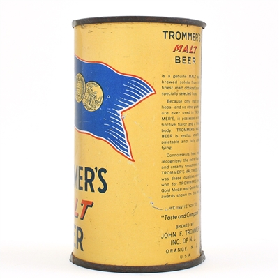 Trommers Malt Beer Instructional Flat Top 139-30 OI 797 R8 RARITY