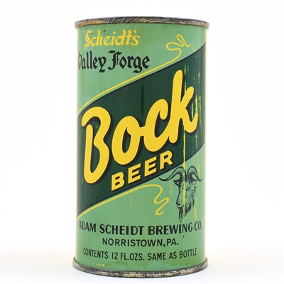 Valley Forge Bock Beer Instructional Flat Top 143-6 OI 848 SHARP