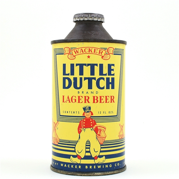 Wacker Little Dutch Beer Cone Top 188-21 SCARCE CLEAN