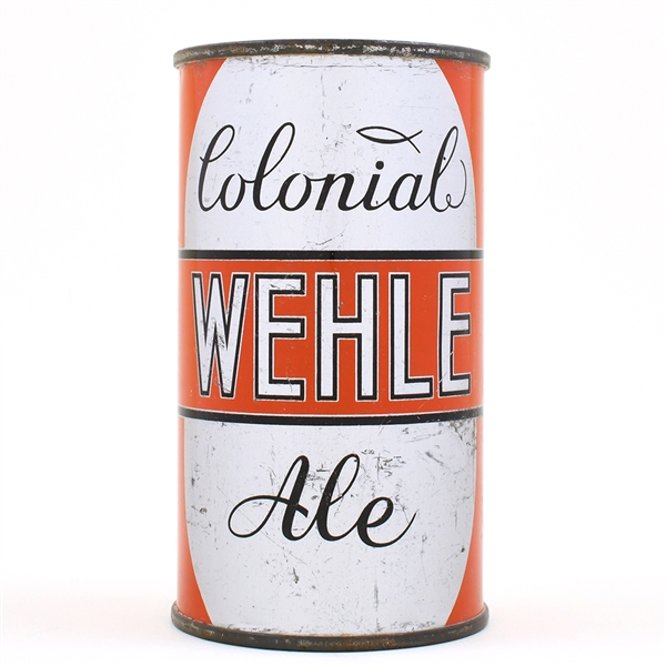Wehle Colonial Ale Instructional Flat Top WITH NY ADDRESS 144-36 ACTUAL OI 865 RARE