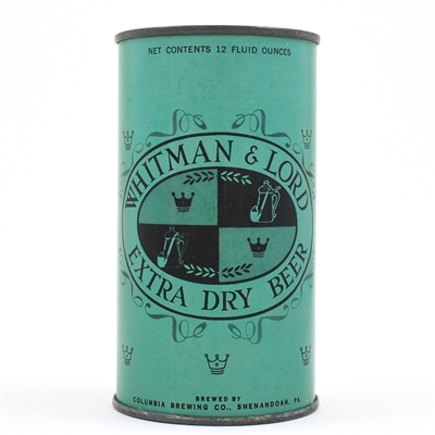 Whitman and Lord Beer Flat Top 145-20