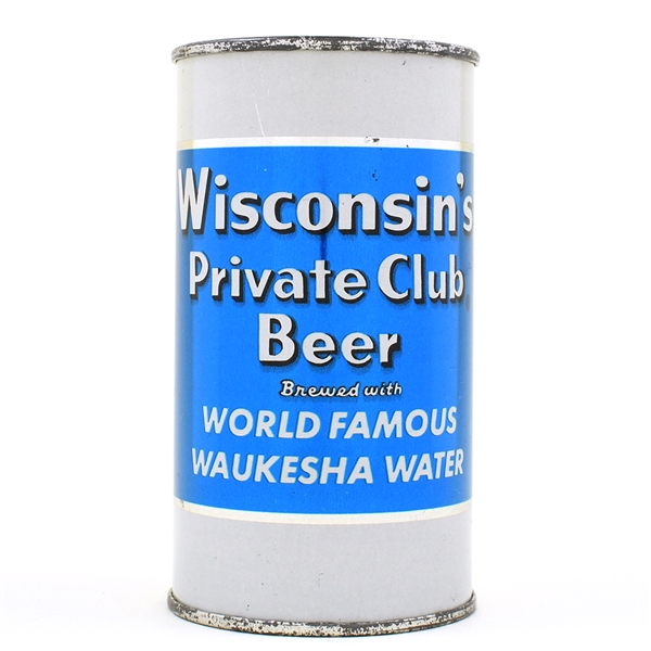 Wisconsin Private Club Beer Flat Top FOX HEAD 146-32