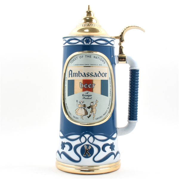 Ambassador Beer 1960s Plastic 3D Sign