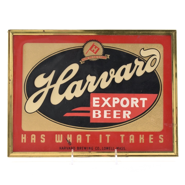 Harvard Export Beer 1940s Composite Sign