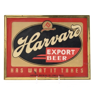 Harvard Export Beer 1940s Composite Sign