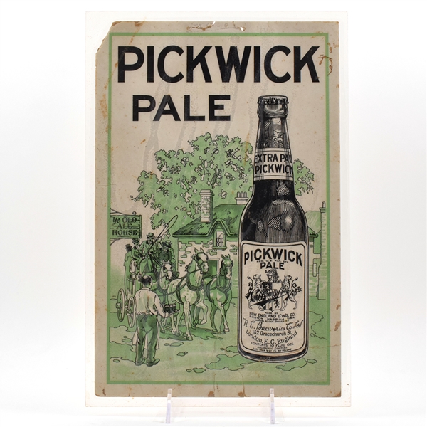 Pickwick Pale Prohibition Sign RARE