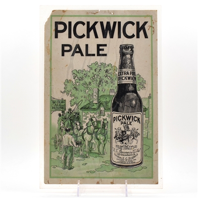 Pickwick Pale Prohibition Sign RARE