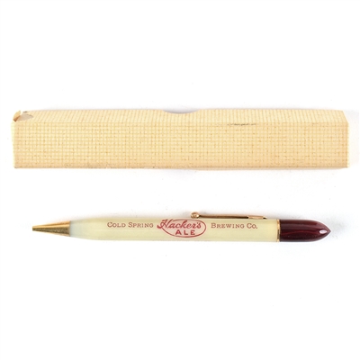 Hackers Ale 1940s Mechanical Pencil ORIGINAL PACKAGING