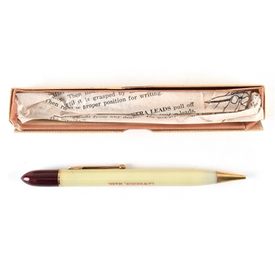 Hackers Ale 1940s Mechanical Pencil ORIGINAL PACKAGING