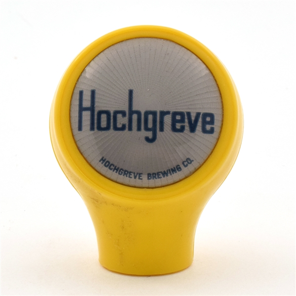 Hochgreve Beer 1940s Yellow Plastic Ball Tap Knob
