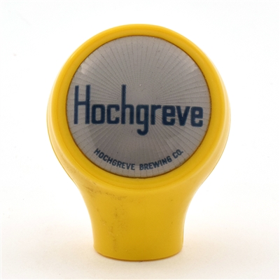 Hochgreve Beer 1940s Yellow Plastic Ball Tap Knob