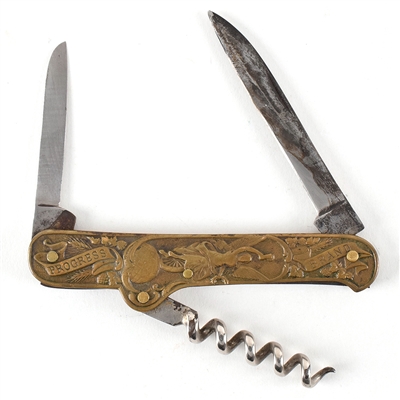 Indianapolis Brewing Pre-Pro Match Safe Pocket Knife and 10 Openers Lot of 12 Items