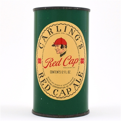 Red Cap Ale Flat Top BREWING CORP 119-12 SHARP