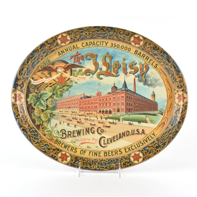 Leisy Pre-Pro Factory Scene Serving Tray CLEAN