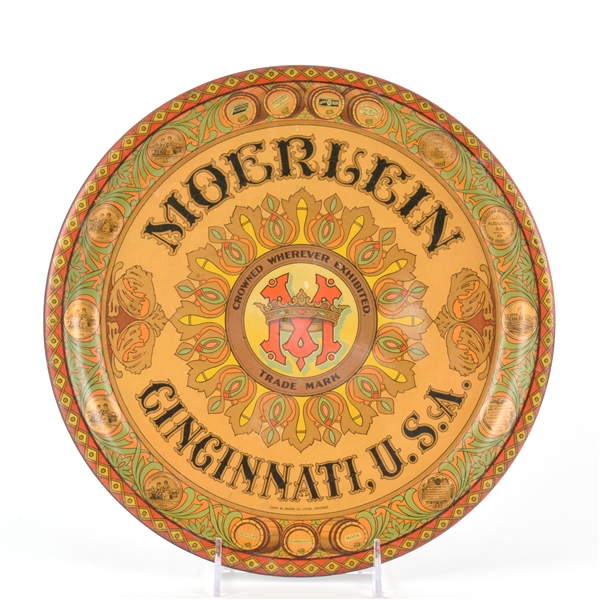 Morlein Brewing Pre-Prohibition Serving Tray CLEAN
