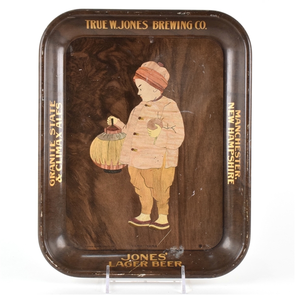 True Jones Brewing Pre-Prohibition Tray NEW HAMPSHIRE RARE