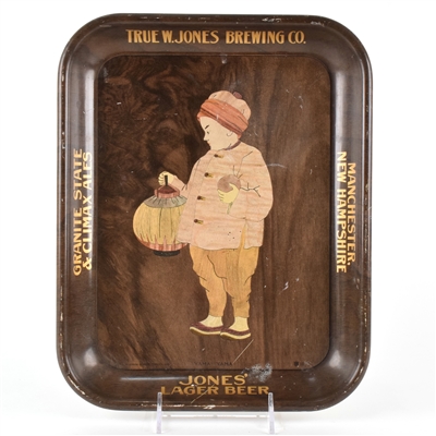 True Jones Brewing Pre-Prohibition Tray NEW HAMPSHIRE RARE