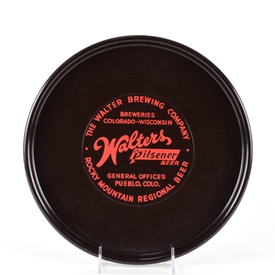 Walters Pilsener Beer 1960s Plastic Serving Tray