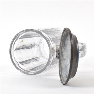 Pabst Blue Ribbon Beer Pre-Prohibition Pewter-Ceramic Lidded Tankard