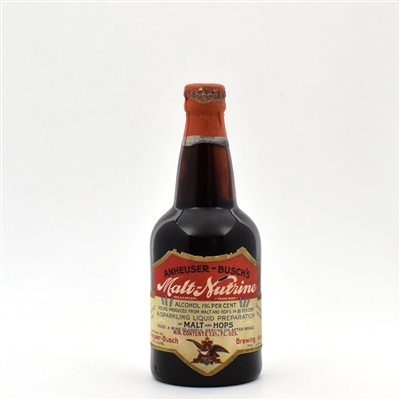 Anheuser-Busch Malt Nutrine Pre-Pro Bottle OUTSTANDING