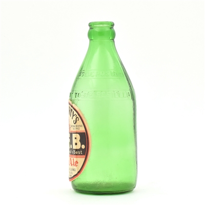 Hagearty's NEB Pale Ale 1940s Stubby Bottle SCARCE CLEAN