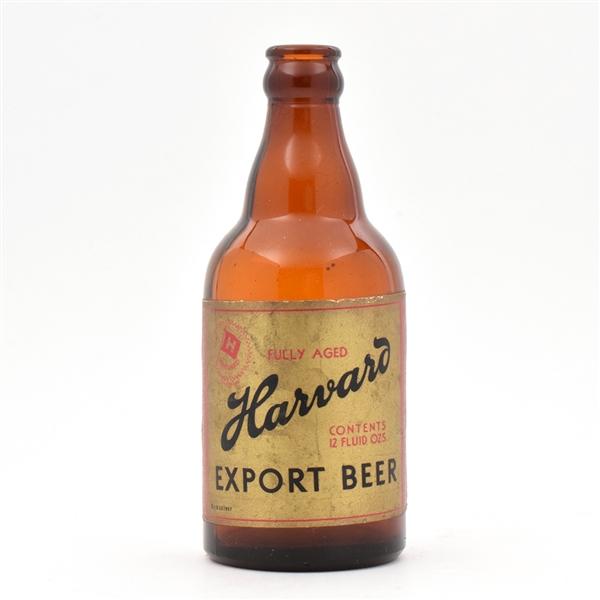 Harvard Export Beer 1930s Steinie Bottle