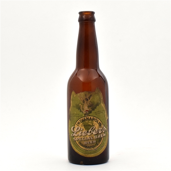 Liebers Special Brew Beer Pre-Prohibition Bottle