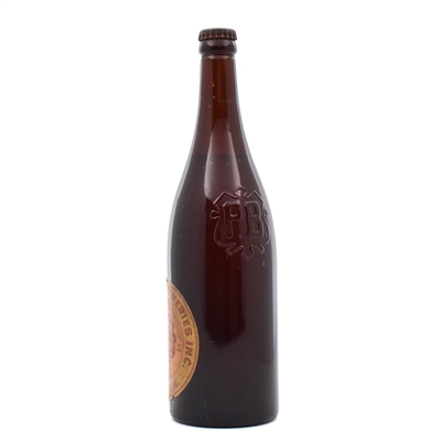 PB Ale 1L Pre-Prohibition Bottle BUNKER HILL FULL