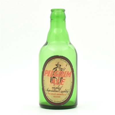 Pilgrim Ale 1930s Steinie Bottle CROFT
