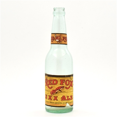 Red Fox Ale 1930s Bottle