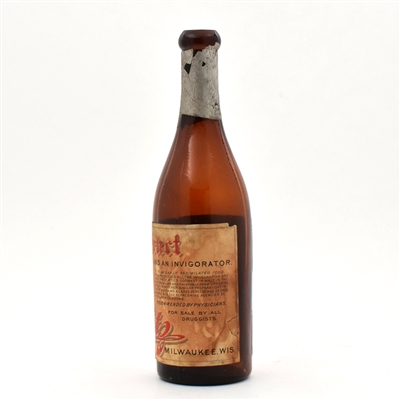 Schlitz Malr Extract Pre-Prohibition Bottle