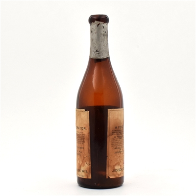 Schlitz Malr Extract Pre-Prohibition Bottle