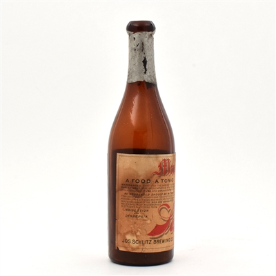 Schlitz Malr Extract Pre-Prohibition Bottle