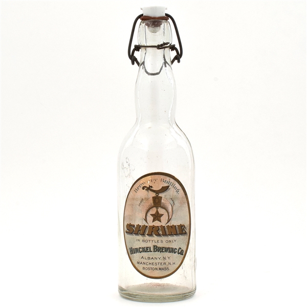 Shrine Beer Pre-Prohibition Blob Top Bottle