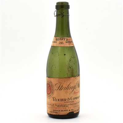 Sterling Ale Pre-Pro Bottle RUETER BOSTON