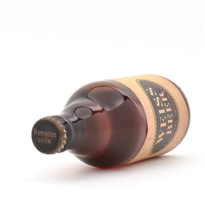 Weiss Beer 1950s Steinie Bottle FULL