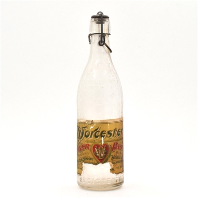 Worcester Lager Beer Pre-Prohibition Bottle
