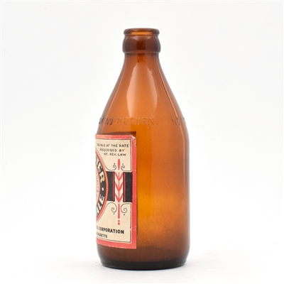 Worcester Stock Ale 1930s Stubby Bottle SPRINGFIELD
