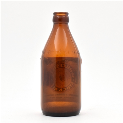 Worcester Stock Ale 1930s Stubby Bottle SPRINGFIELD