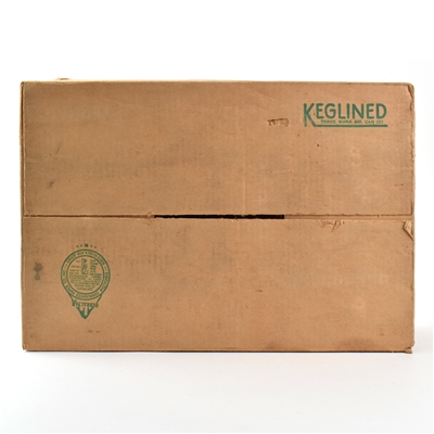 Hanley Ale 1950s Cardboard Flat Top Can Carton Case