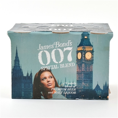 James Bond 007 Special Blend Malt Liquor Cardboard 6-Pack Holder