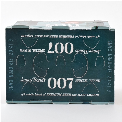 James Bond 007 Special Blend Malt Liquor Cardboard 6-Pack Holder