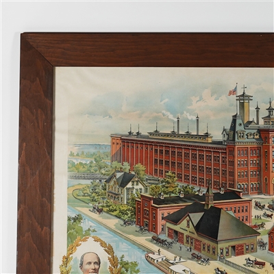 CL Centlivre Brewing Factory Scene Pre-Pro Chromolithograph